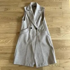 Zara ジレ　XS ベージュ
