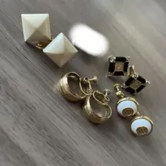 イヤリング4点　レトロ