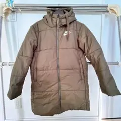 중고 NIKE ベンチコート リバーシブル ブラウン Mサイズ
