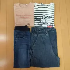 しまむら他　ボトムス、トップス　4点セット