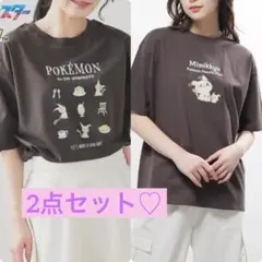 honeys Pokemon Tシャツ 2点セット