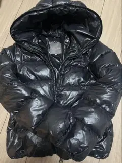 DUVETICA デュベティカ ダウンジャケット ブラック 40 光沢フード付き