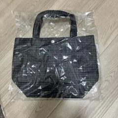 トートバッグ 千鳥格子柄