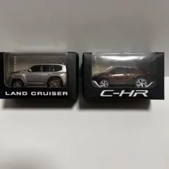 ⚫️ミニカートヨタC-HRプルバックカー トヨタ ランドクルーザー プルバックカー