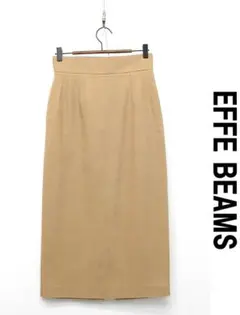 D593/美品 EFFE BEAMS ブライトリネン タイトスカート 38 春夏のサムネイル