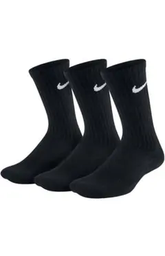 Nike Everyday ブラックソックス 3足セット S