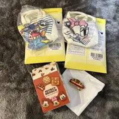 ディズニー　シークレットブローチ　クロワッサン　ミニトート3点セット