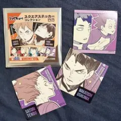 ハイキュー スクエアステッカーコレクション 第2弾　牛島 天童 白鳥沢