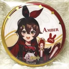 原神　ピザハット　風起の旅　缶バッジ　アンバーのサムネイル