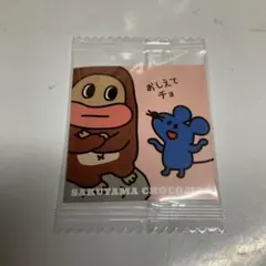 チョコジロー サク山チョコ次郎 チョもだちビスケット シール ステッカー