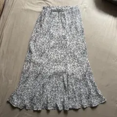 Ray Cassin 花柄 プリーツ ロングスカートのサムネイル
