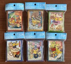 ポケモンカード デッキシールド 祭り 6種セット 各64枚入 新品未開封
