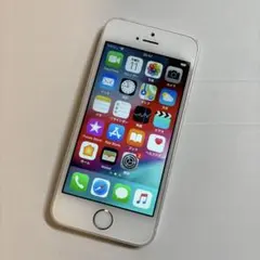 iPhone5s 16gb シルバー (たまにタッチ操作反応遅れあり)