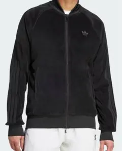 【新品】アディダス ベロアトラックトップ　Sサイズ