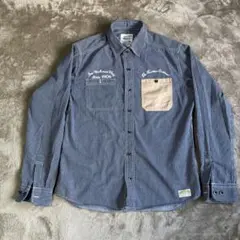 SMITH'S AMERICAN ストライプ長袖シャツ M