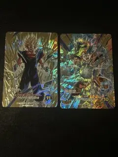 【ドラゴンボールスーパーダイバーズ】孫悟空・ベジット GDR 2枚セット