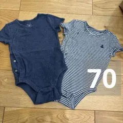 BabyGap 半袖　ロンパース 70