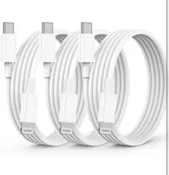USB-C ライトニングケーブル 1M 3本セット
