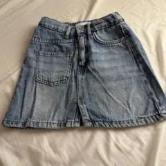ザラキッズ デニムスカート 122㎝