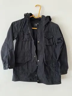 コムサイズム　アウター　黒　ブラック　キッズ