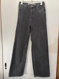 BLACKUP ワイドレッグデニムパンツ