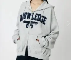 COLLEGIATE ZIP フーディー　moussyのサムネイル