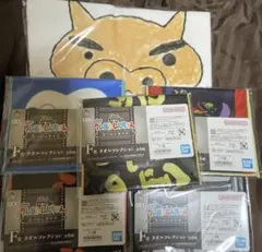 劇場版クレヨンしんちゃん 一番くじ なつかシネマズ D賞 ビッグタオル　Ｆ賞5種