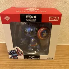 cosbi スティッチ マーベル フィギュア キャプテンアメリカ