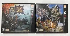 モンスターハンタークロスと4Ｇ　２つセット