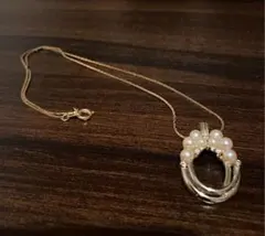 ネックレス　パール