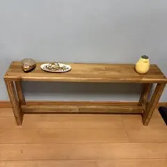 送料無料】ハンドメイド 水槽台 踏み台 コの字ラック スツール ベンチ