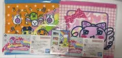 【たまごっち一番くじ】E賞・G賞 （ハンドタオル 2枚・メモ帳、ステッカー1個）