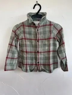 グローバルワーク ネルシャツ　110-120㎝