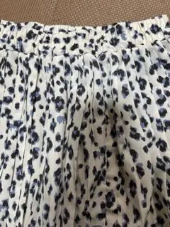 hushush レオパード柄 プリーツスカート Mサイズ　ハッシュアッシュ