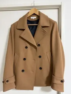 BEAUTY&YOUTH ダブルブレストピーコート L