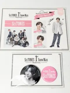 2025年最新】SiXTONES 1st anniversary 缶バッジの人気アイテム