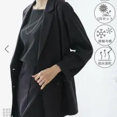 【リネンライク・シリーズ】シアーテーラードジャケット/セットアップ対応