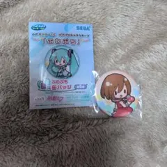 セガラッキーくじ ピアプロキャラクターズ E賞 缶バッジ