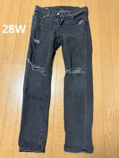 アバクロ　ダメージジーンズ