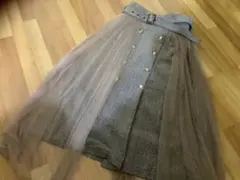 新品アクシーズファム  冬物スカート