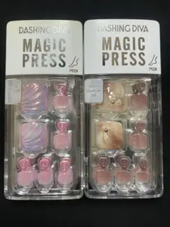 DASHING DIVA MAGIC PRESS ネイルチップフット用2個セット
