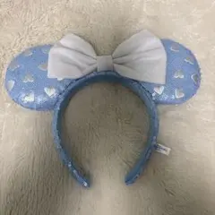 ディズニー カチューシャ 水色