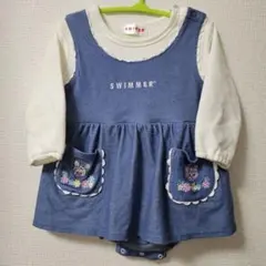SWIMMER ワンピース風カバーオール 80サイズ