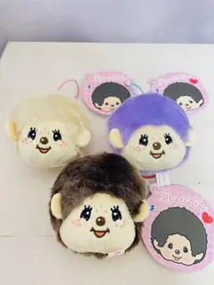 【新品】モンチッチ フェイスマスコット 3種セット