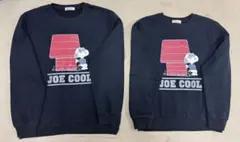 【2枚セット】スヌーピー JOE COOL スウェット LL＆M サイズのサムネイル