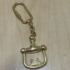 セリーヌ　キーホルダー　馬車　ゴールドのサムネイル