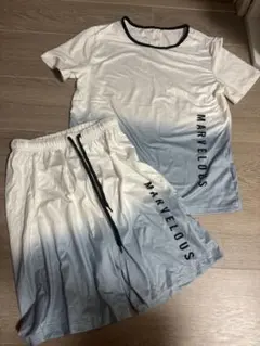 【新品未使用】SHEIN グラデーション Tシャツ ショートパンツ 9Y