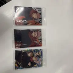 呪術廻戦 ステッカー 3枚セット