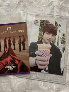 BTS グク ジョングク JUNGKOOK FC継続　フォトカード　おまけあり