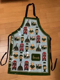 ハロッズ テディベア エプロン